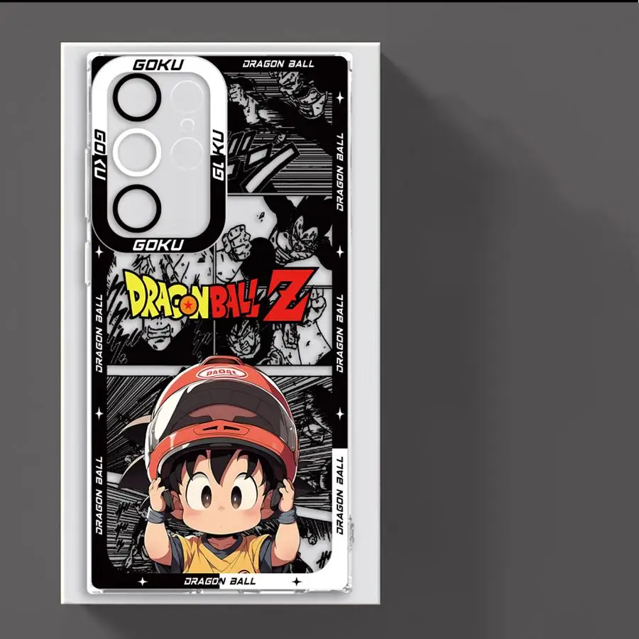 حافظة دراغون بول جوكو لهاتف سامسونج جالاكسي S25 + S24 + S23 FE S20 S24 Plus S22 S23 + S25 Ultra S21 Note 20 10 S25Ultra Soft Phone #5