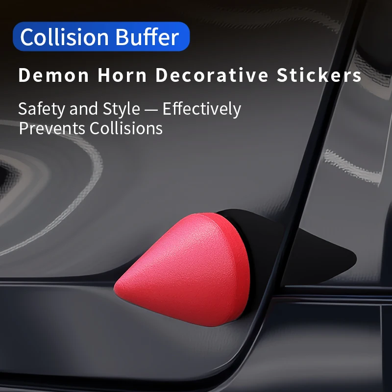 Universal Car Anti-Collision Stickers, Three-Dimensional Anti-Tailgating, Door, Front and Rear Anti-Scratch Film, Collision Stic