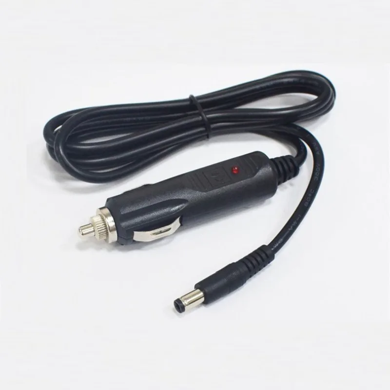 

Кабель-адаптер для зарядки автомобиля 12В DC, штекер прикуривателя 5.5мм x 2.1мм, автоаксессуар