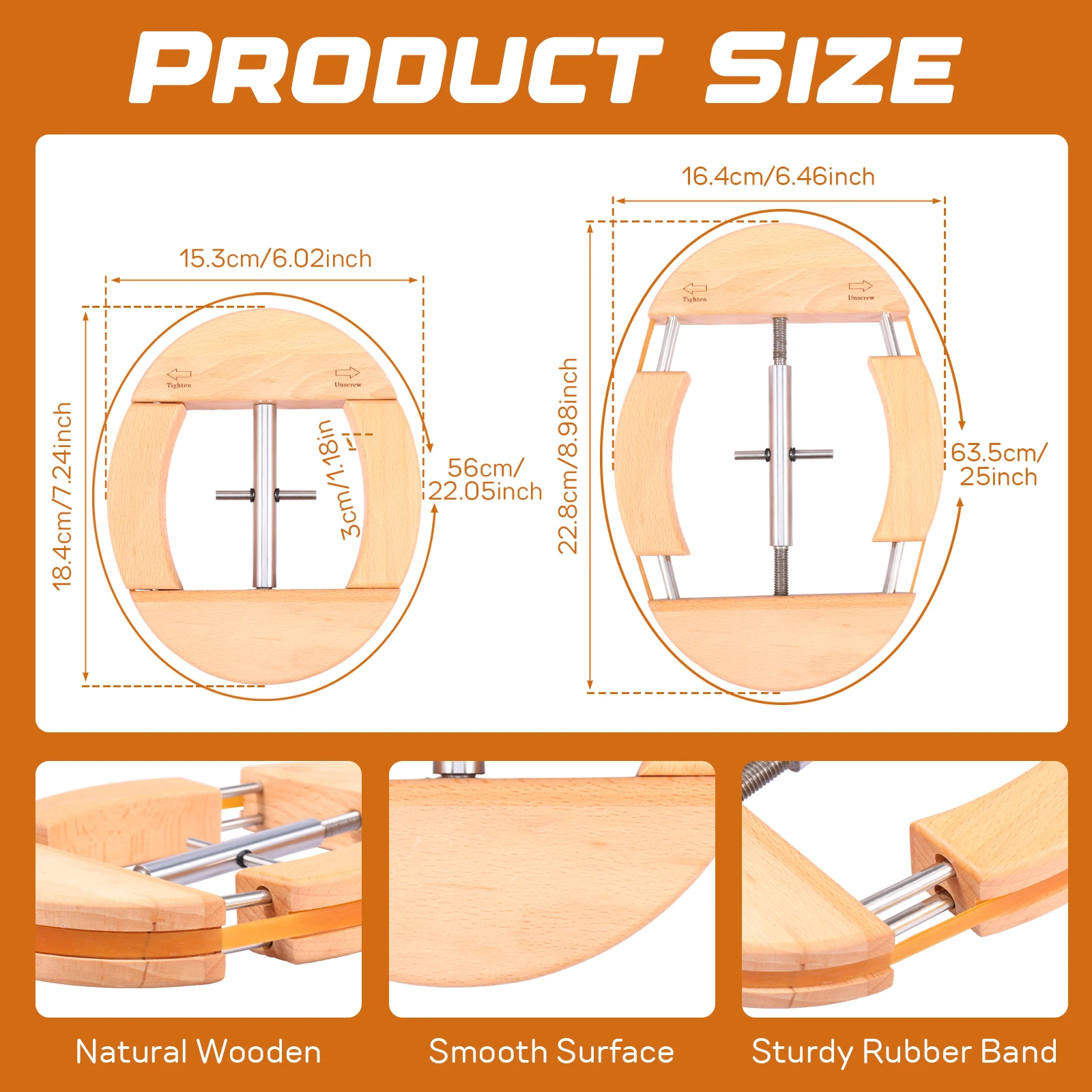 Hat Stretcher 4 Way Adjustable Wooden Hat Stretcher Cap Shape Maintainer Premium Fedora Hat Rack for Cowboy Baseball Hat Holders