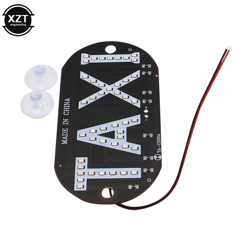 1pc 12V LED Car Taxi Cab indicator High Quality Energy Saving Long Life Lamp Windscreen Sign Windshield Light Lamp