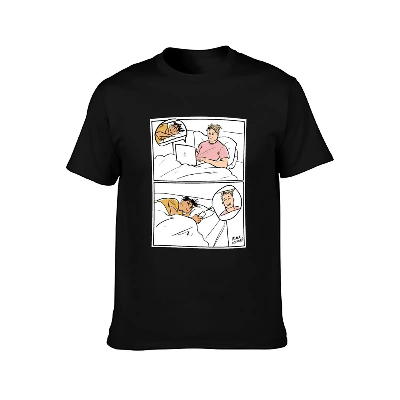 Long Distance 1 T-Shirt Casual Basic Street Style T-Shirt