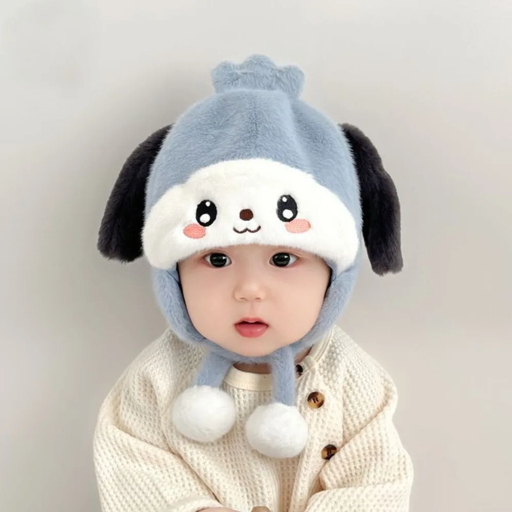 

Новые мягкие пушистые зимние детские наушники, теплая защитная шапка с мультяшными ушками, ветрозащитная пушистая теплая шапка