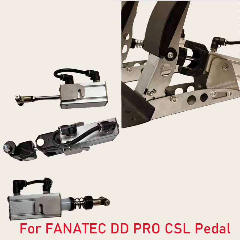 

Simulated Racing Modification Pedal Optimized Race Pedal System Designed Hydraulic Damper Mod Kit for FANATEC DD PRO CSL Pedal