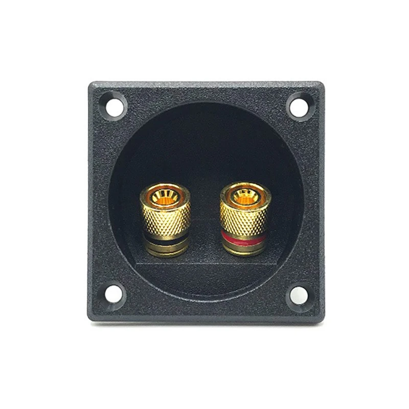Auto-Stereo-Lautsprecher box Klemme runder Feder becher Anschluss Subwoofer Stecker Lautsprecher klemme Tasse runder Feder becher Subwoofer Stecker
