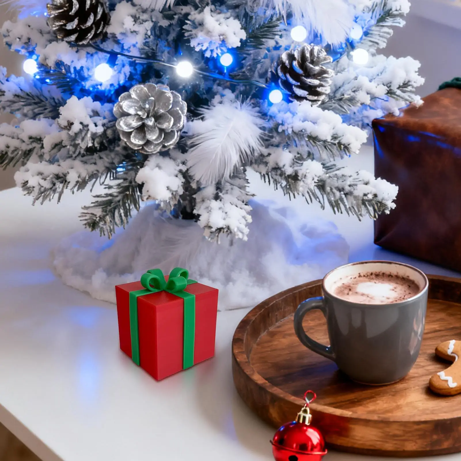 

Hitch Cap Christmas Box Tube Plug Insert Exterior Cartoon Cute Accessories Automotive Trucks Boat Vehicles ATV RV Towing Car For