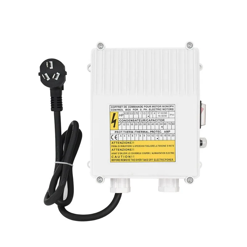 Special  Submersible Deep Well Pump Control Box Submersible Pump External Capacitor Box Switch Box