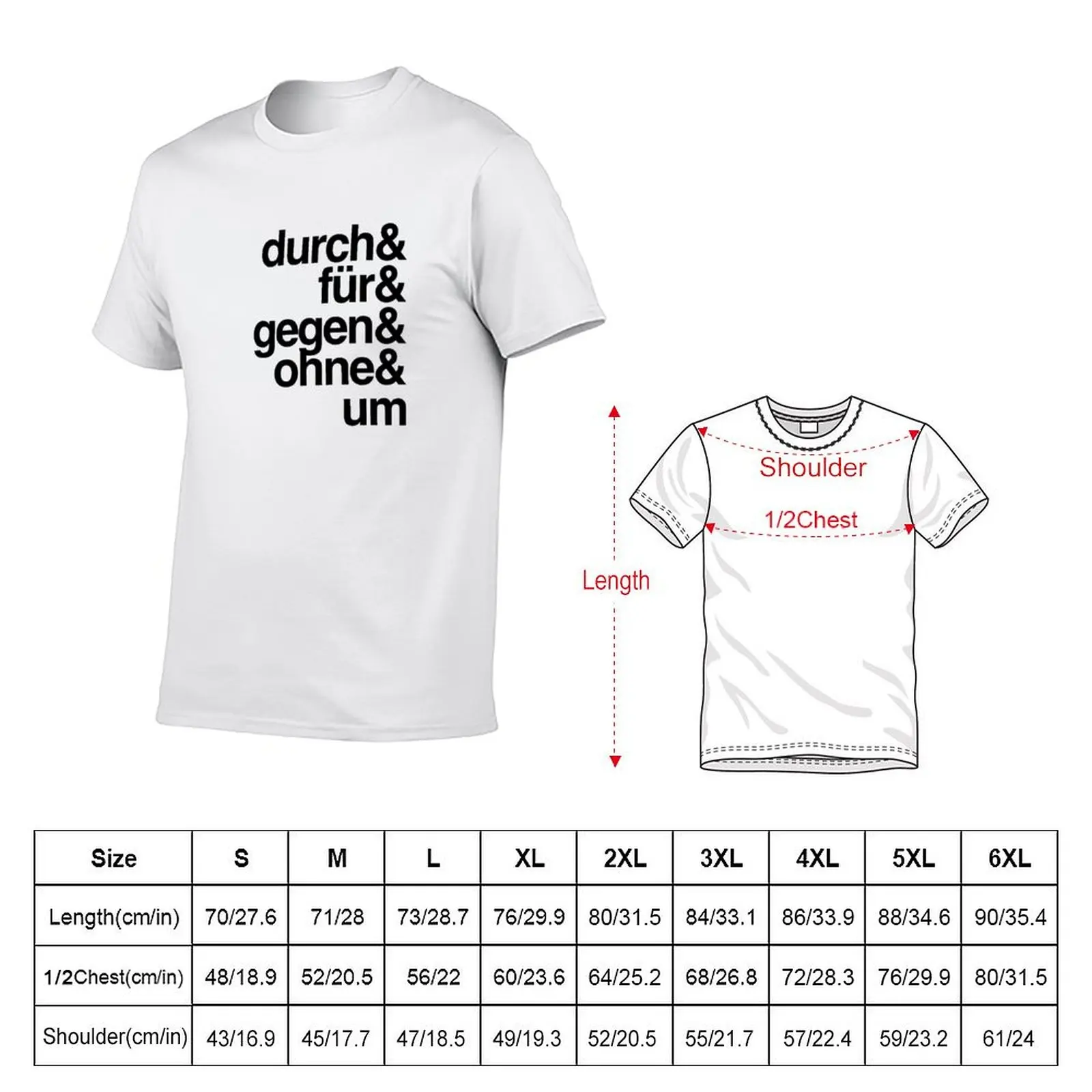 German Grammar Accusative Prepositions T-Shirt man t shirt cotton cotton t shirts man 100% T-Shirt