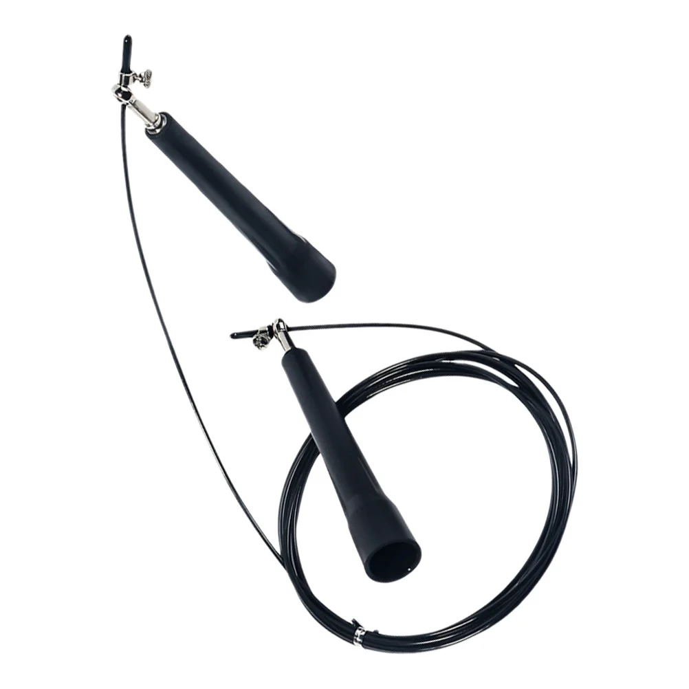 

1Pcs Speed Jump Rope Adjustable Skipping Cable High Speed Ball Bearings Anti-Slip Handles Professional Fitness Gym Workout