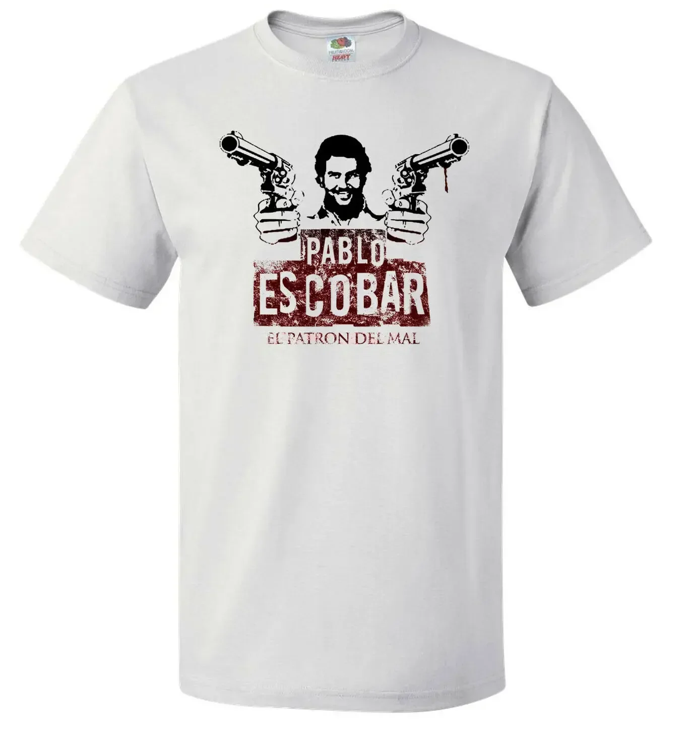 Escobar Don Pablo El Patron Del Mal Colombia T-Shirt Summer Cross Style Fashion Men's Slim Fit Casual Tees Novelty T Shirts