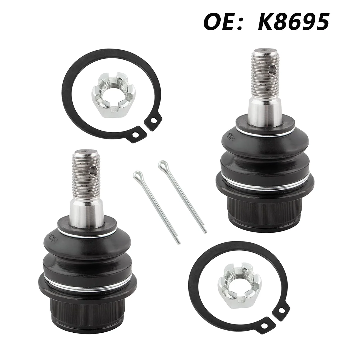 

2PCS K8695 Both (2) Front Lower Ball Joint Assemblies for Ford Lincoln Mercury Mazda Trucks EXPEDITION EXPLORER F-150 F-250