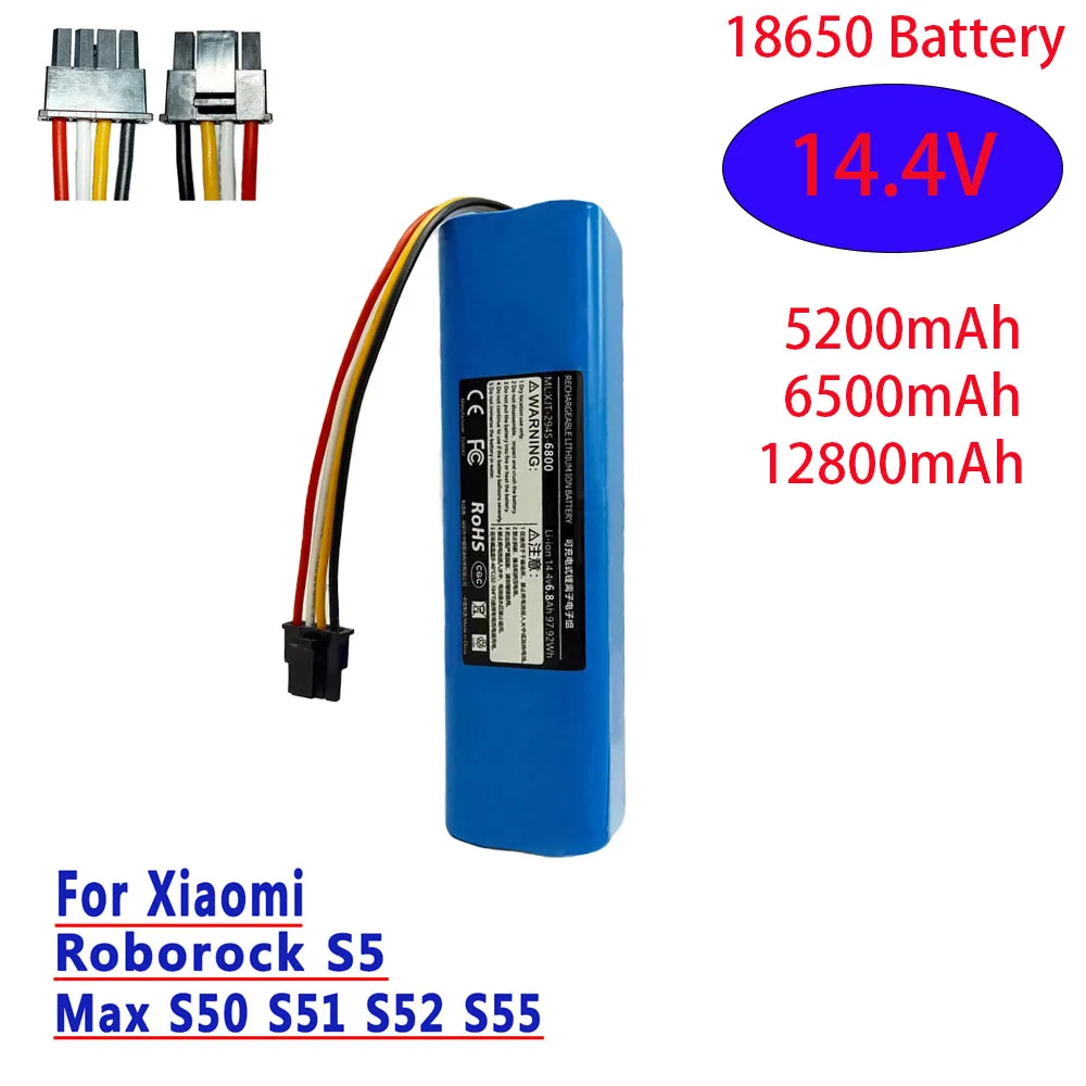 

14.4V 6500mAh Original Rechargeable Li-ion Battery for Lifero Robot Vacuum Cleaner RX10