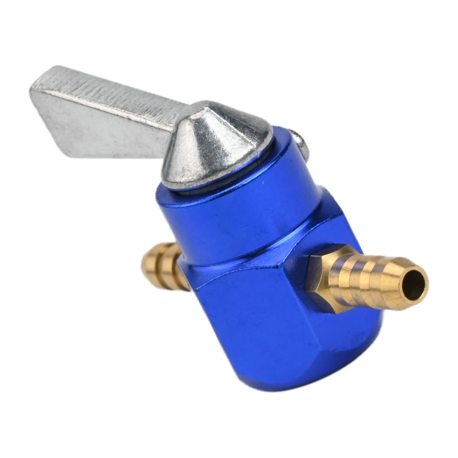 Aluminum Alloy Tap Fuel Tank Switch Motocross Riding Approx 4.4x3.1cm 6mm Oil Pipe Diameter Compact Size 4.4x3.1cm