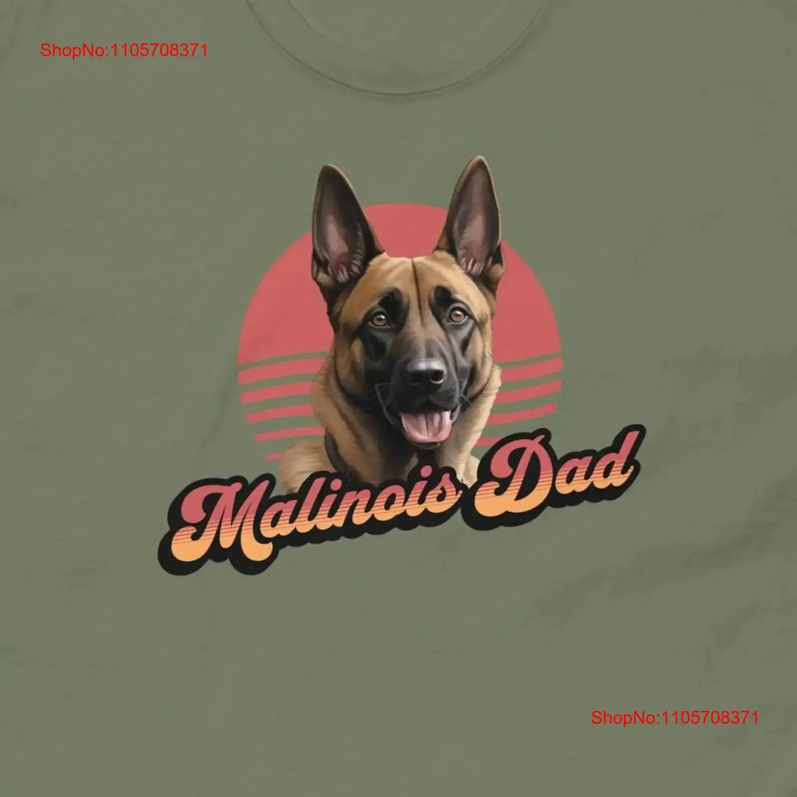 Camiseta belga Malinois para dueño de pastor canino, camiseta vintage lavada para uso diario, gráfico informal para hombre