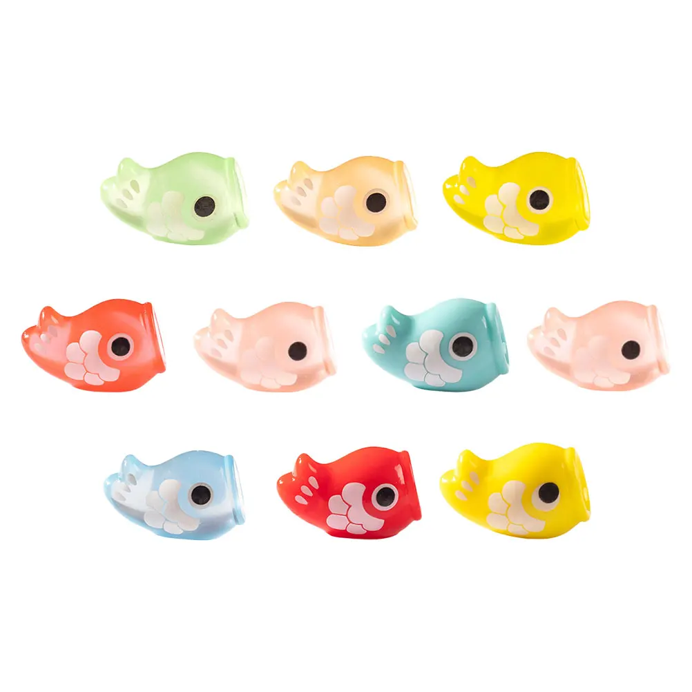 

10 Pcs Tiny Landscape Decoration Bonsai Japanese Carp Aquarium Decorations Luminous Fairy Garden Japanese-style Fish