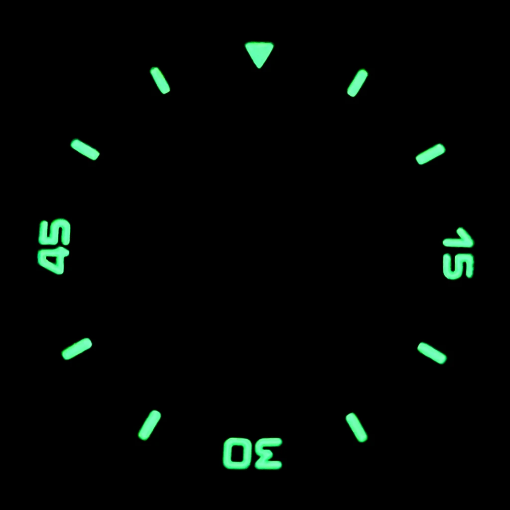 Plane Ceramics Watch Bezel Green Luminous Diameter 38mm*31.5mm Watches Accessories Parts