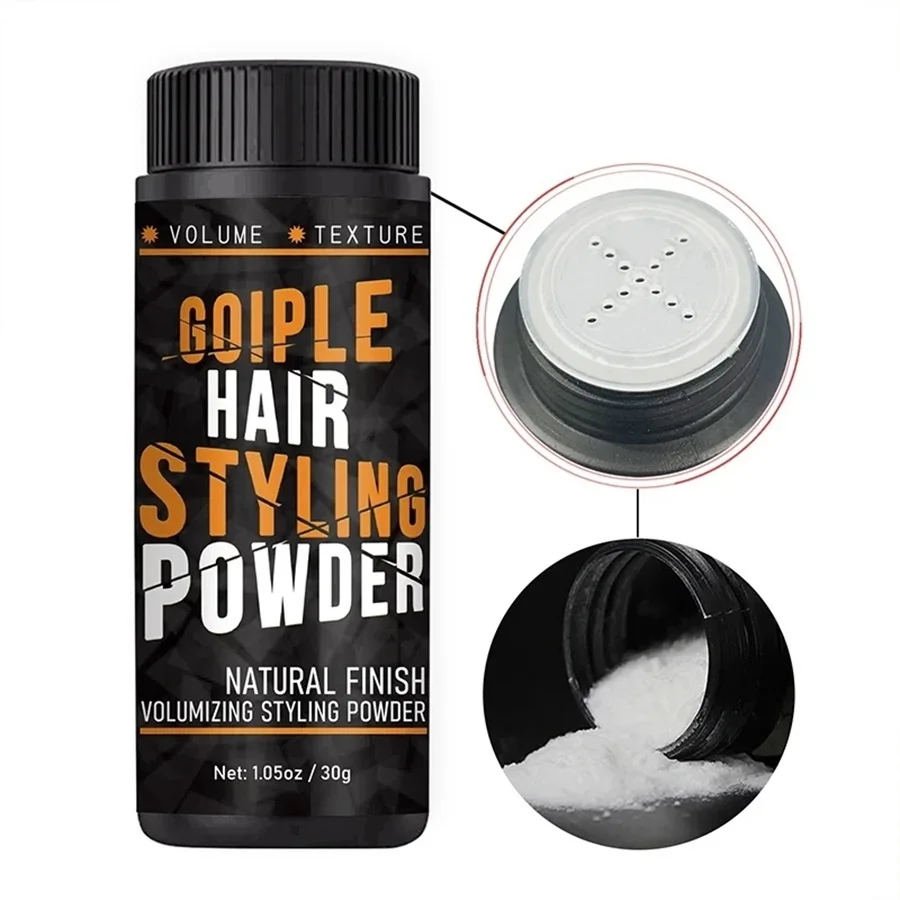 Hairstyling Fluffy Powder for Men Women Matte Look Volume Texture Products Refreshing Oil Control Hair Powder for All Day Define