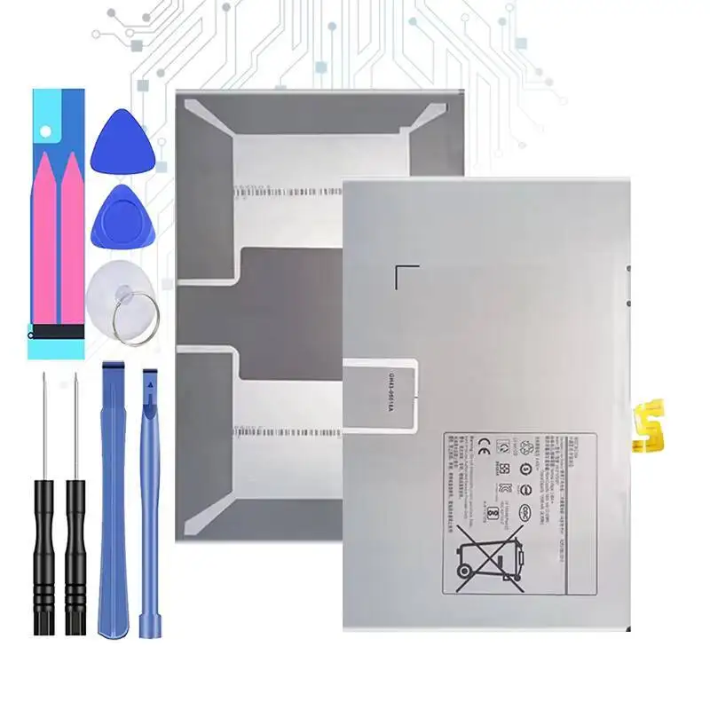 

For Samsung Galaxy Tab S7 Plus 12.4 SM-T976B SM-T970 Stable Tablet Battery 9800Mah T970 EB-BT975ABY