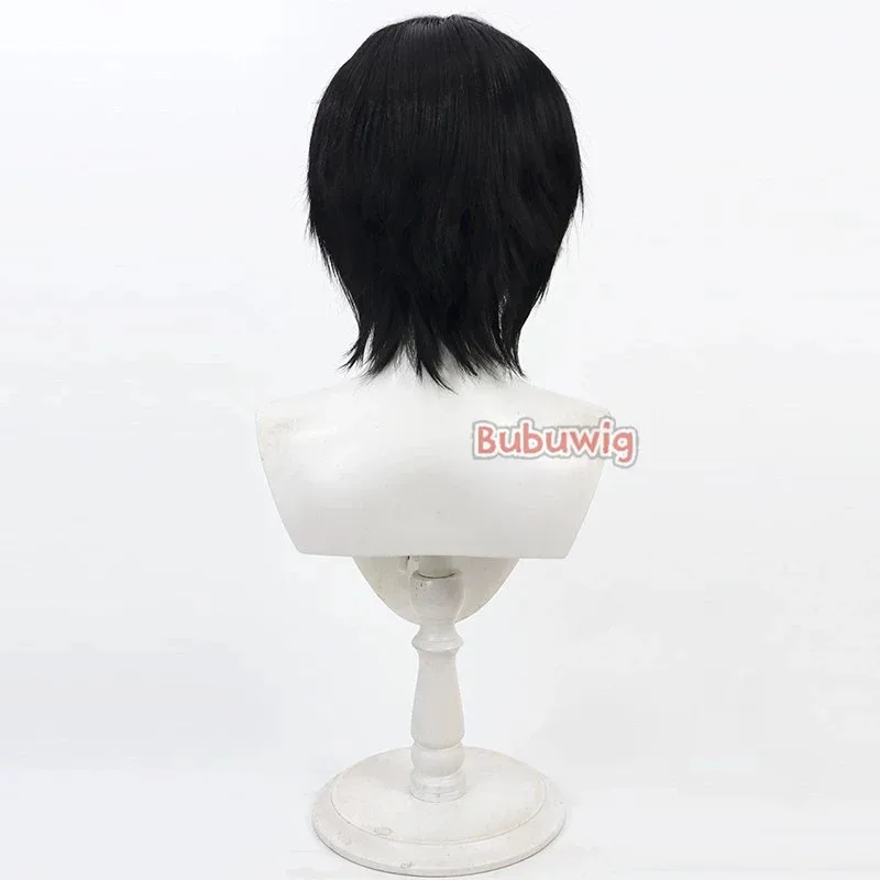 CyBubuwig الشعر الاصطناعية كيروكو كينوغاوا تأثيري الباروكات 18TRIP كيروكو كينوغاوا 30 سنتيمتر مستقيم أسود مختلط الأرجواني شعر مستعار مقاومة للحرارة