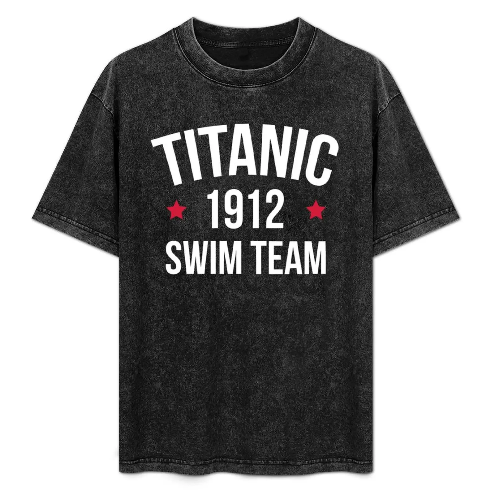 タイタニック・スイム・チームの面白い引用句tシャツ-モダンプリントカジュアルtシャツ