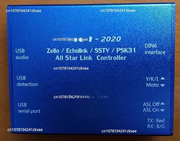 Latest R1-2020 ASL-Echolink-zello-YY Voice Interface Board USB Sound Card Version SSTV PSK31 AllStar Link Controller