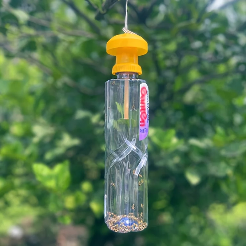 Non-Toxic Physical Pest Trap for Garden, Battery-Free & Eco-Friendly, Captures Beetles, Flies, Aphids to Protect Vegetables