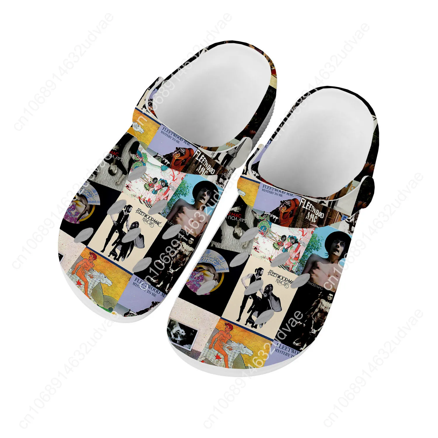 Fleetwood Mac Water Shoes Mens Womens High Quality Fashion Home Garden Clogs Customizd Sandals Beach Breathable Hole Slippers