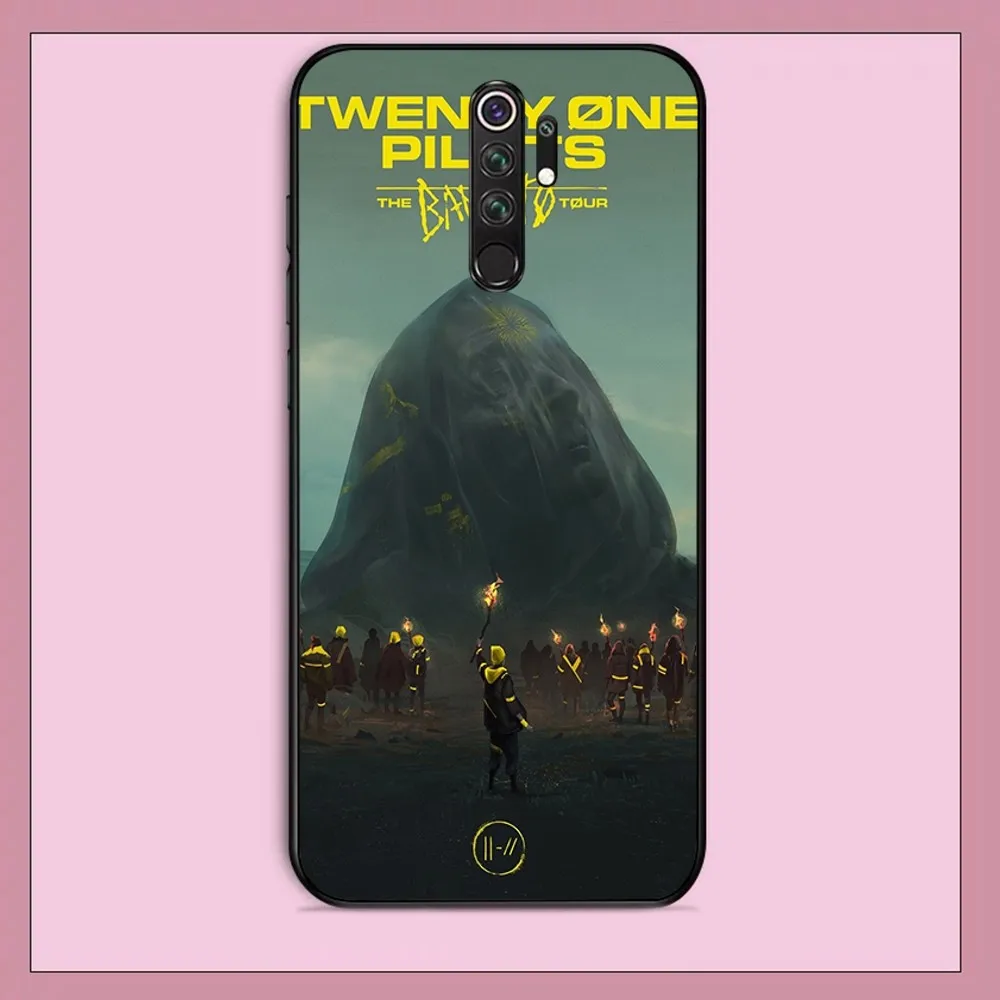 Band T-Twenty O-One P-Pilots Phone Case For Redmi Note 4 X 5 A 6 7 8 T 9 9S 10 11 11S 11Epro Poco M3 pro