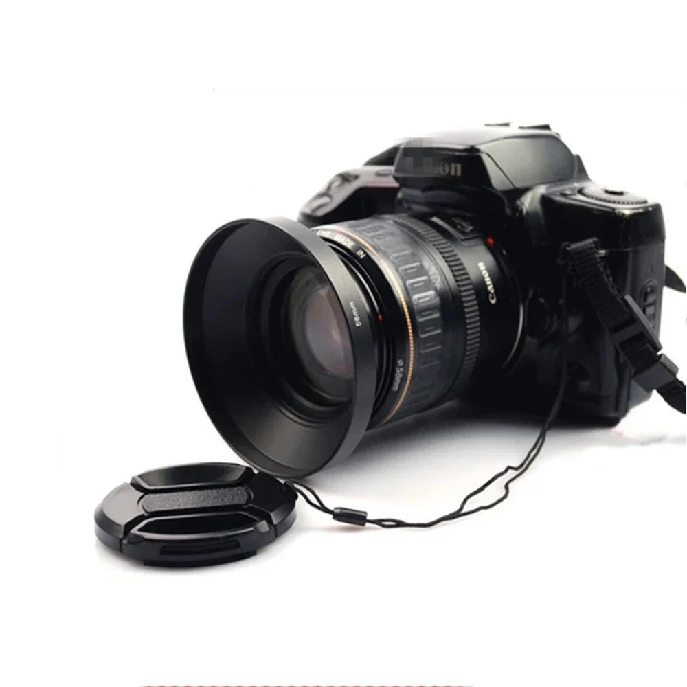 Capa de lente de metal grande angular 49mm 52mm 58mm 55mm 62mm 67mm 72mm 77mm 82mm capa de câmera para canon nikon sony