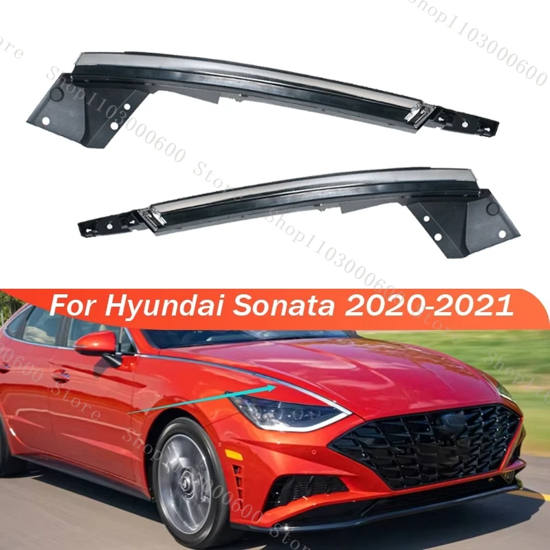 

Для Hyundai Sonata Hybrid 2020-2021 автомобильные дневные ходовые огни, сигнальные огни, передняя ширина света 92270-L1000