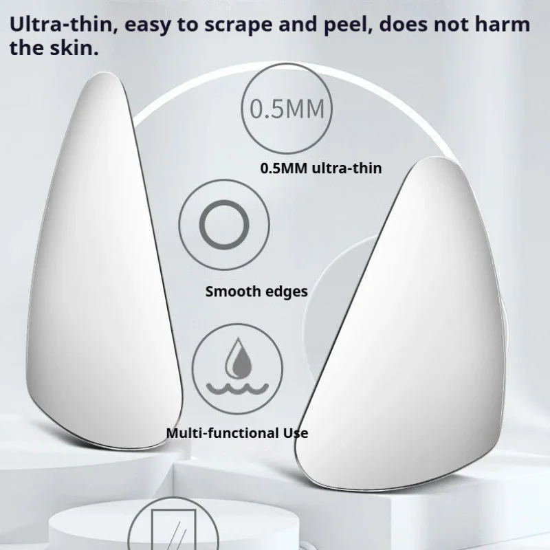 

Blackhead Remover Scraper, Stainless Steel Pore Cleansing Tool, Facial Skincare Accessory for Nose & Face Cleaning