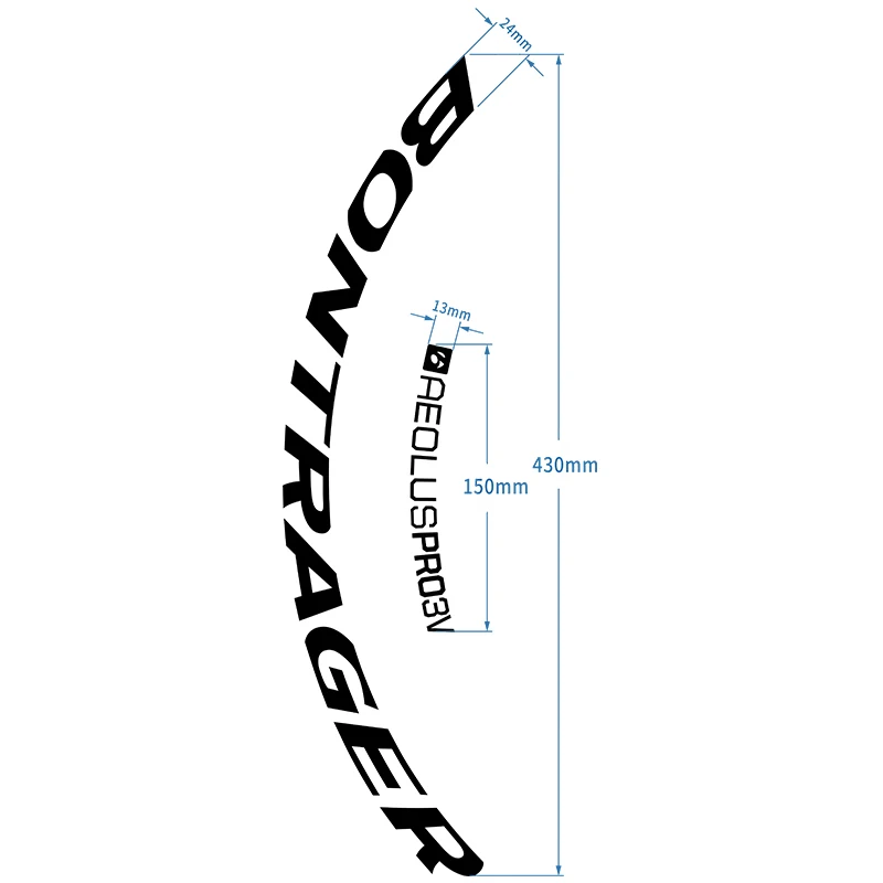 Conjuntos de rodas de bicicleta de estrada adesivos pro 3v disco decalques aro da bicicleta à prova dwaterproof água ciclismo acessórios decorativos