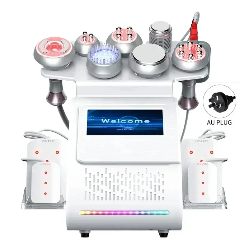 RF Tool 80K Cavitation Ultrasonic Body Slimming Machine Multi-Polar Anti-Wrinkle Rejuvenation Skin Lift Tighten