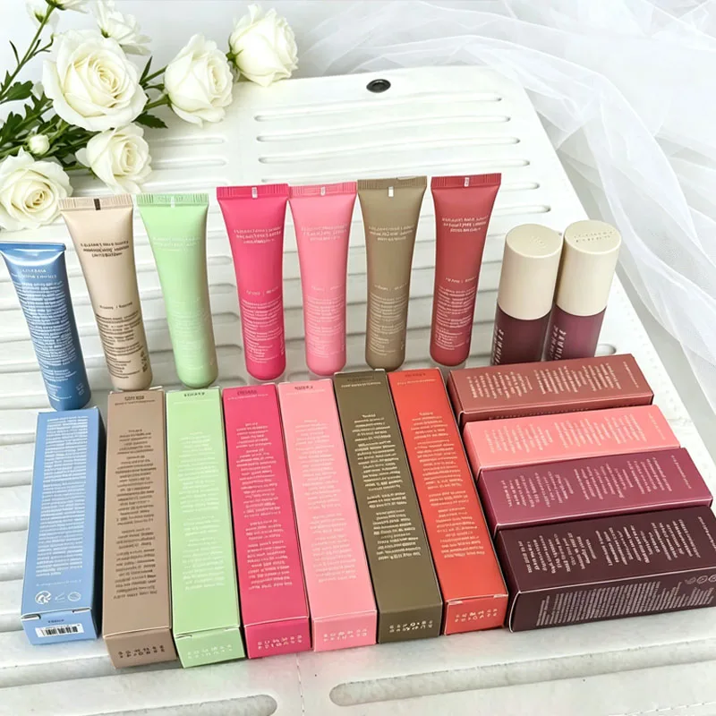 Hot Lip Balm Moisturizing Mirror Lip Gloss Lip Vanilla Pink Sugar Pink Guava Smell Lipstick Transparent Oil Makeup Lip Care Set