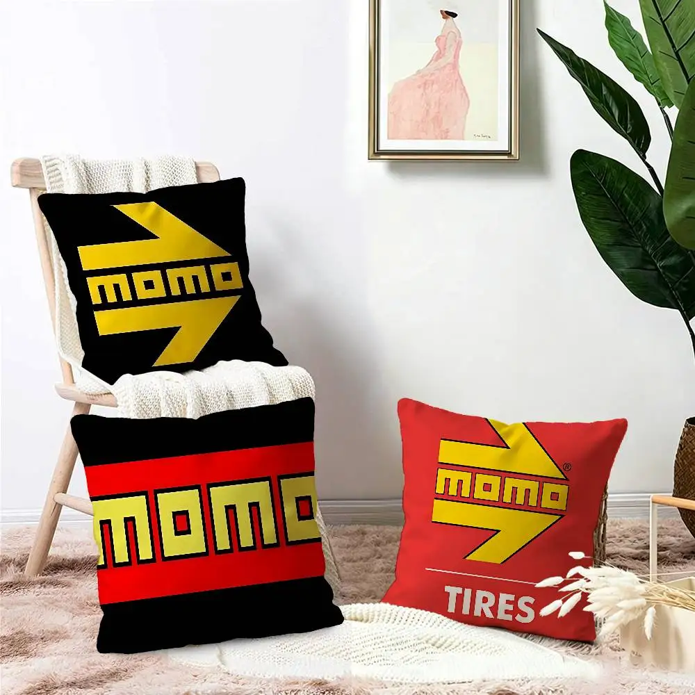 Momos Tires Pillow Covers Cartoon Sofa Decorative Home Double-sided Printing Short Plush Cute Cushion Cover