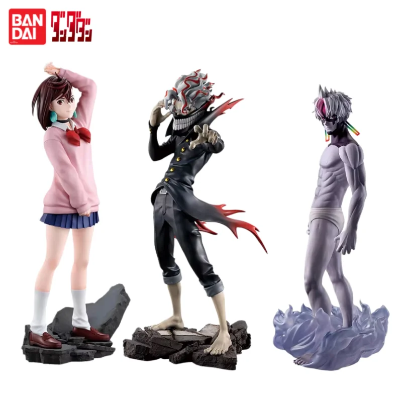 

В наличии Оригинальные 100% подлинные фигурки Bandai Ichiban Kuji DanDaDan, аниме-мерч, коллекционные модели, украшения, праздничные подарки