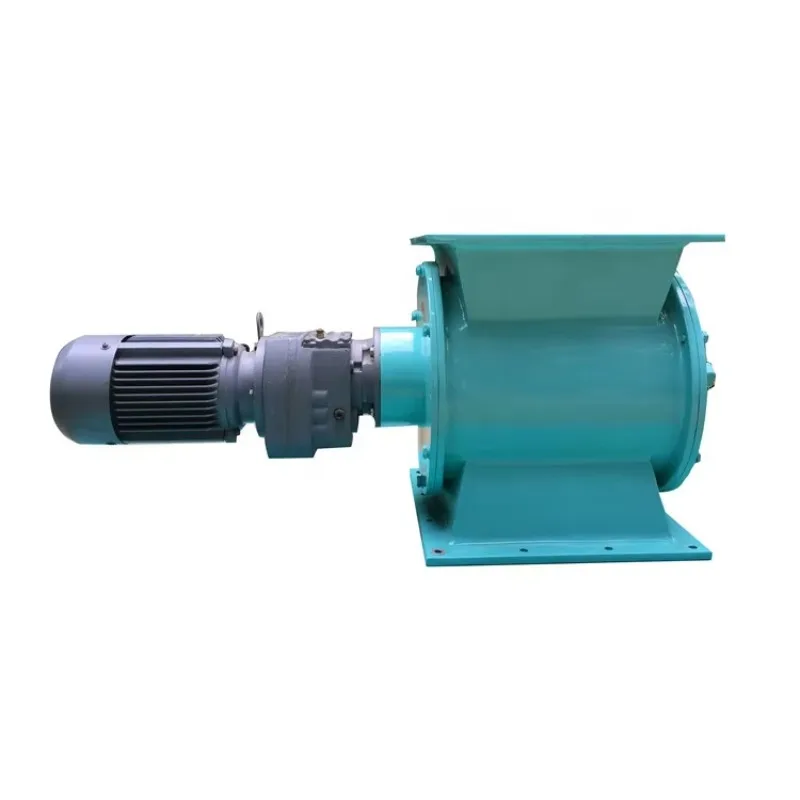 The Flow-through Airlock Rotary Valve For Wheat Grinding Mill Machine