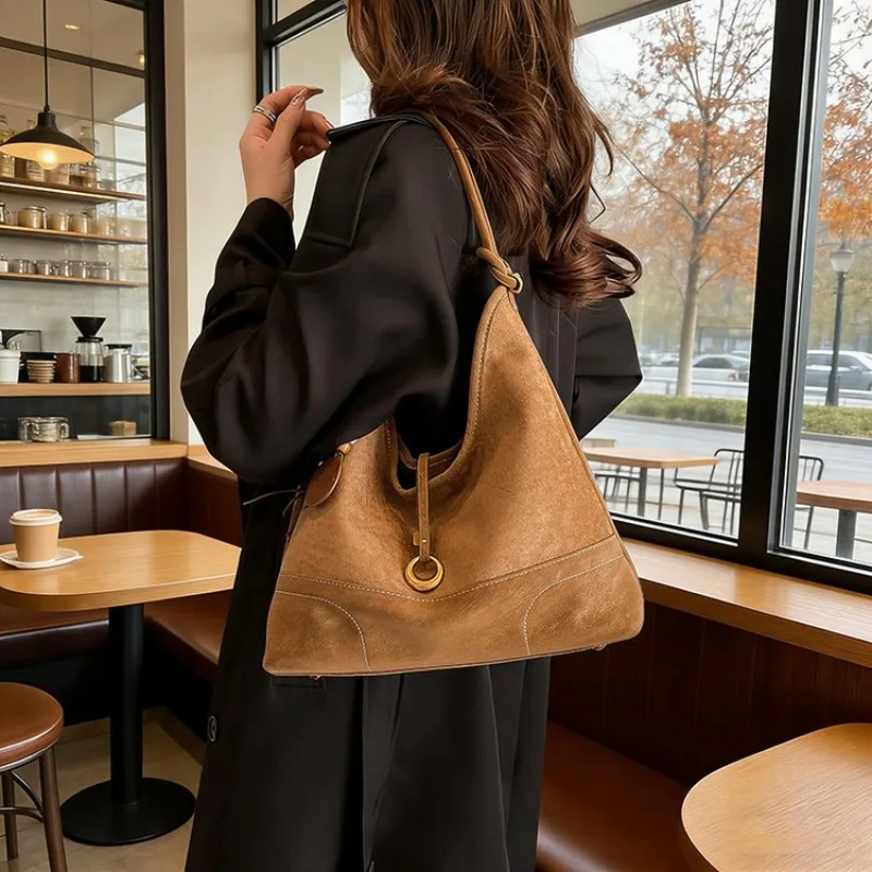 

Mom Travel Leather Diaper Bag Classic Paris High End Vintage Craft Casual Crossbody Tote Bag Large Storage Mommy Outdoor Journey