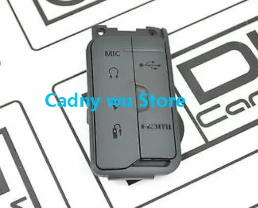 

НОВАЯ крышка интерфейса 7D2 7DII 7DM2 (CG2-4375) с HDMI-разъемом, заглушкой для микрофона и резиновой крышкой USB для Canon 7D MARK 2 II M2 Mark2