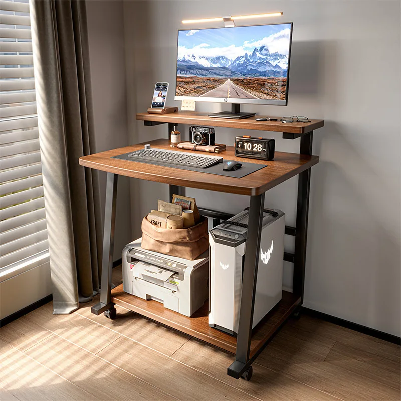 Computer desk desktop small household mini mobile learning notebook table simple small apartment bedroom bedside table