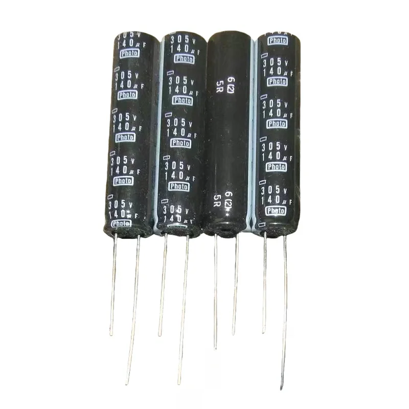 5PCS Japan Chemical 305V140UF photo flash capacitor Magnesium lamp storage electrolytic capacitor