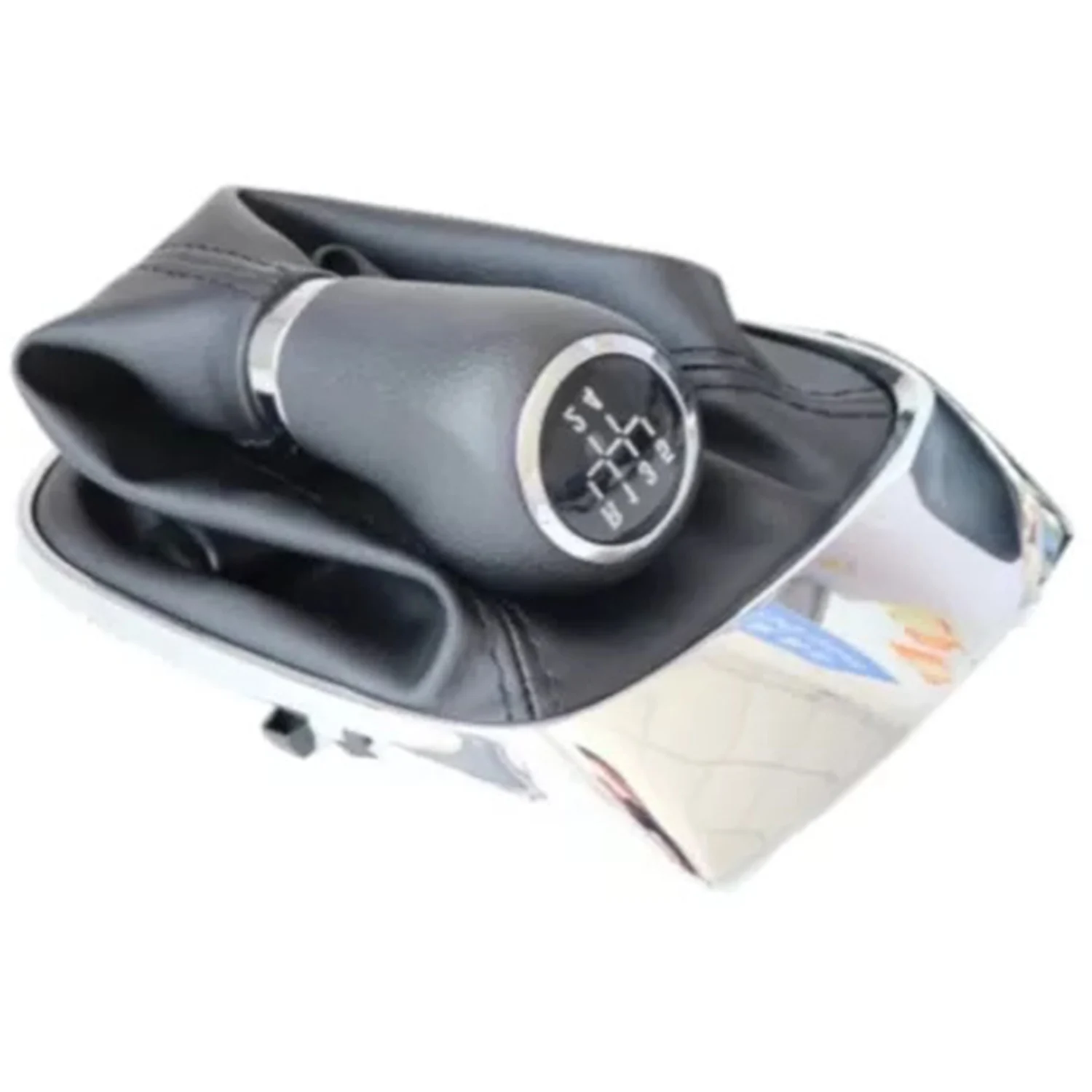 Gear Shift Knob Lever Gaitor With Dust Cover For Chevrolet Trax Standar 2011-2020 Car Gear Shift Lever Handle Black Car Parts