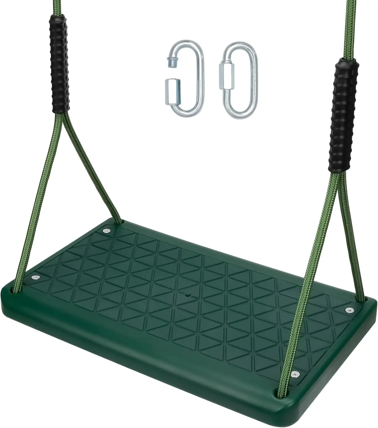 

Adjustable Tree Swing Seat with Non-Slip Rope, Safe Playground Accessory for Kids Indoor Outdoor Backyard