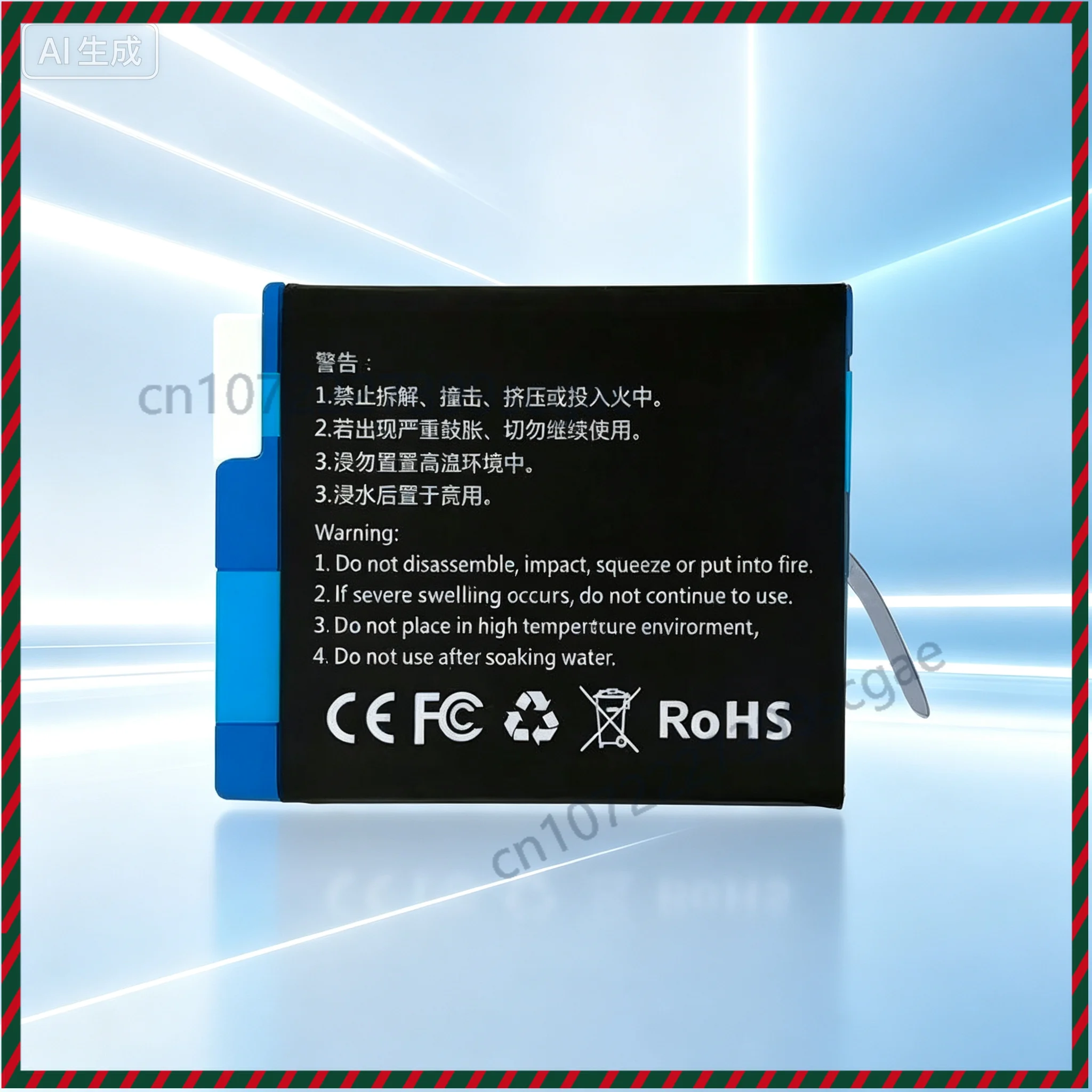 Compatible AHD‑901/10/11 12 SPBL1B ADBAT‑001 ADBAT‑011 3.85V Camera Battery for GoPro HERO12 11 10 9 Black