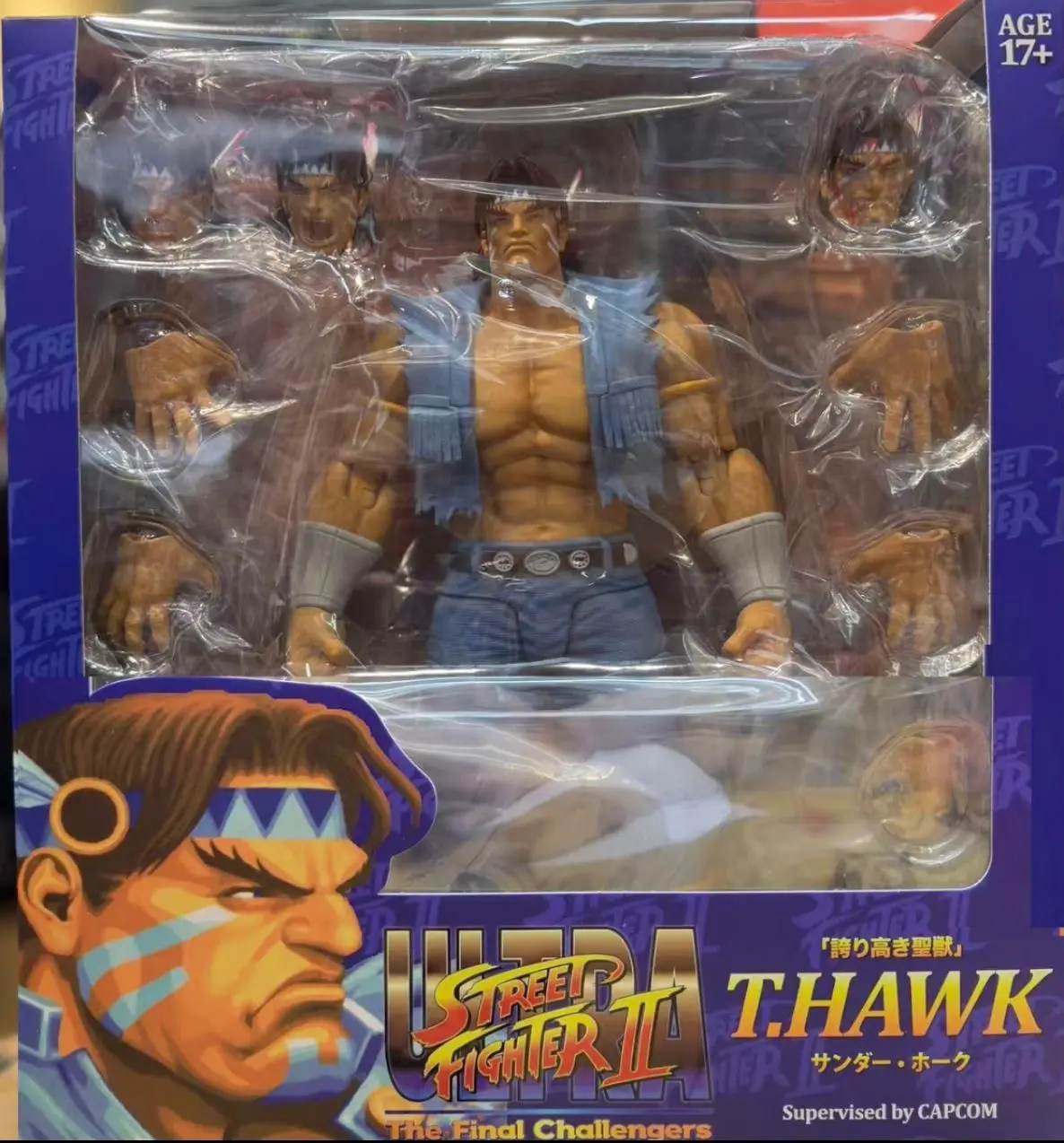 

В наличии: Фигурка Storm Toys Ultra Street Fighter II T.Hawk The Final Challenger, аниме-модель, модная коллекционная игрушка для рабочего стола