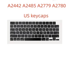 Laptop A2442 A2485 A2779 A2780 A2681 A2941 A2918 A2991 A2992 Keycaps Keyboard Key Cap For Macbook Pro M1 M2 M3 14