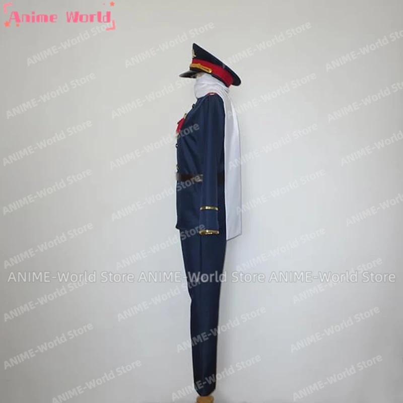 《Custom Size》Hetalia Axis Powers Soviet Union Russia Ivan Braginski Uniform Cosplay Costume Custom Made Wig