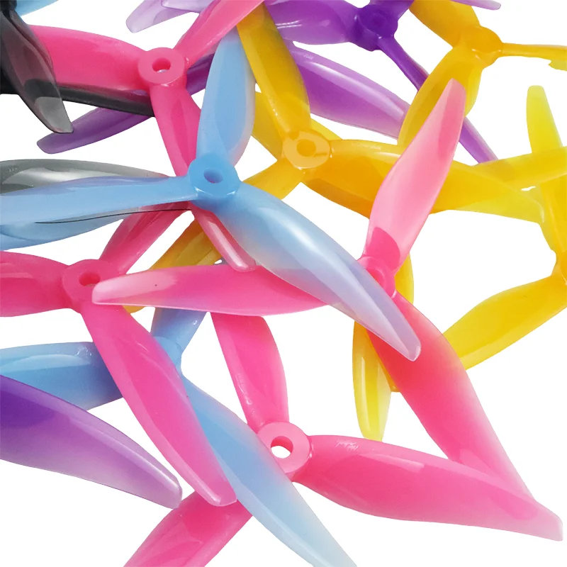 Nowa śruba Gemfan 5129 5-calowa, 3-łopatkowa – wysokowydajna śruba CW/CCW do wyścigów dronów FPV i freestyle |   Quadcopter RC do samodzielnego montażu