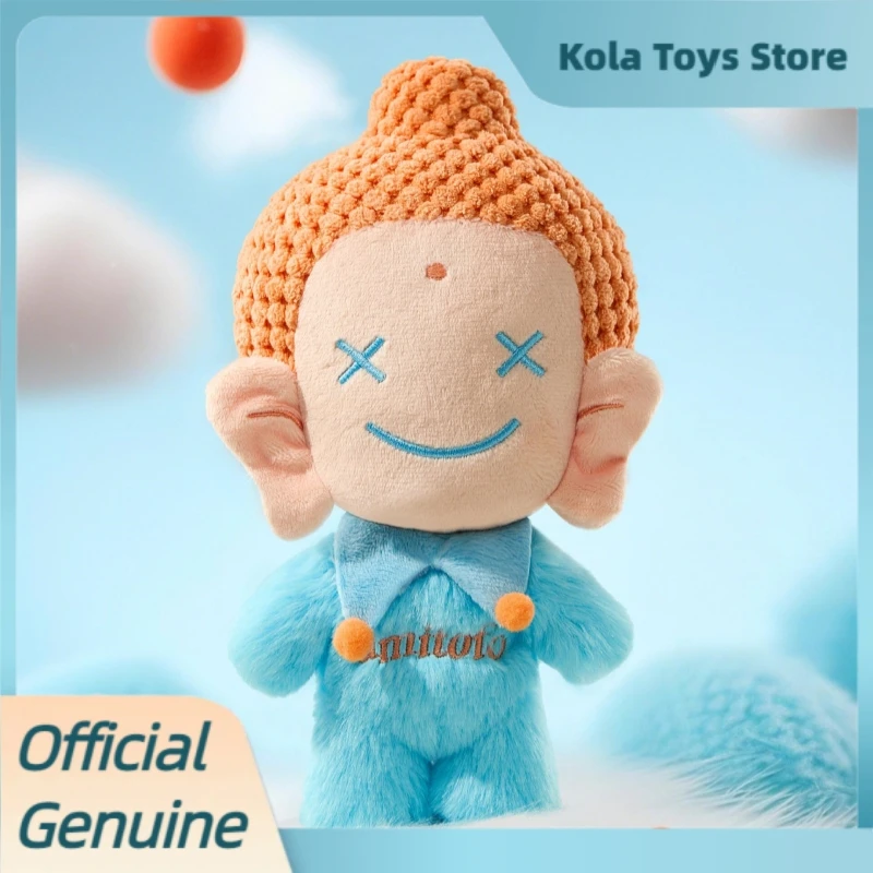 정품 Amitofo Love Yourself 시리즈 플러시 펜던트 블라인드 박스 귀여운 가방 펜던트 인형 미스터리 박스 수집 장난감 생일 선물