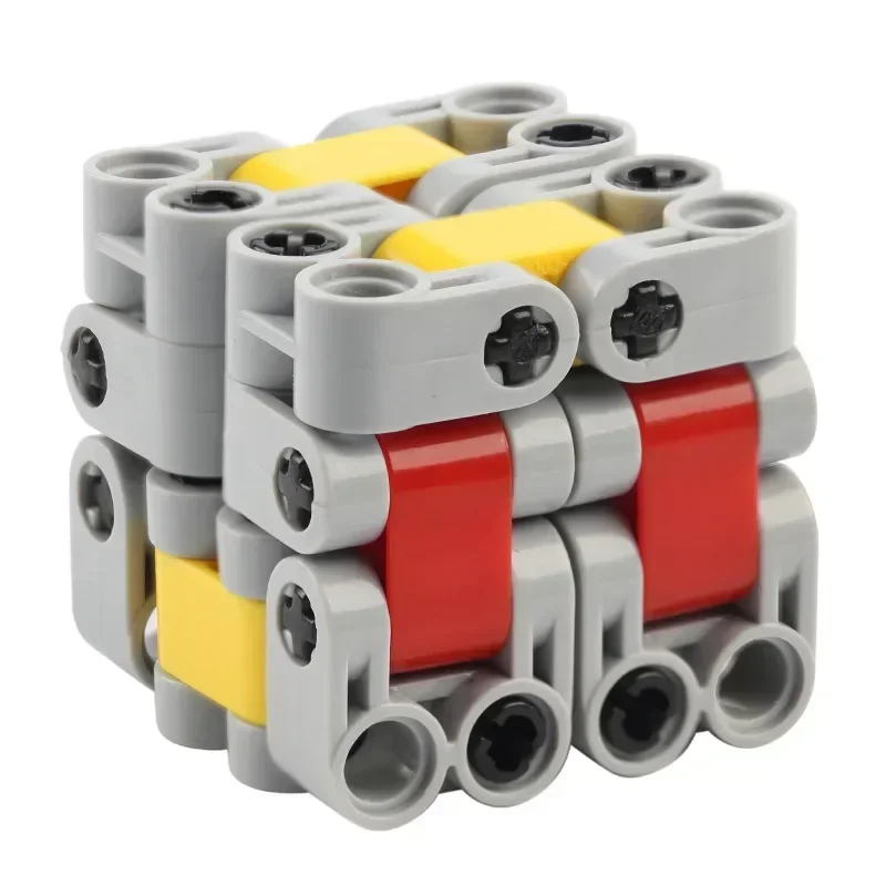 Piccoli blocchi di particelle: giocattolo Fidget in stile cubo di Rubik per alleviare lo stress e l'ansia (giocattolo da scrivania)